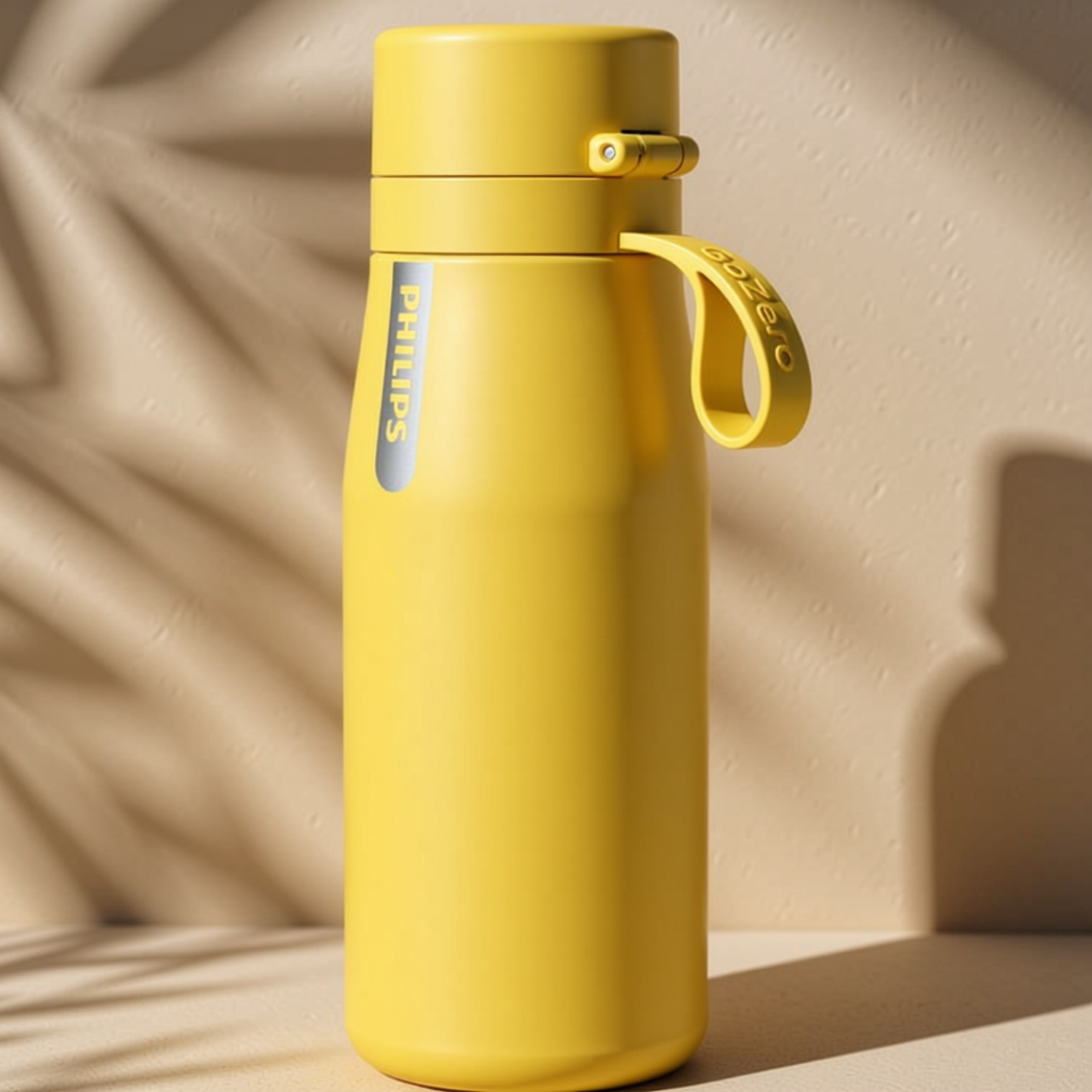 Philips thermosfles geel