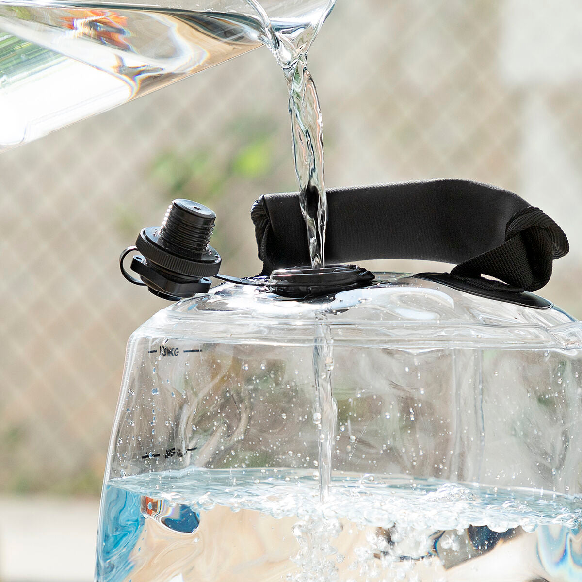 Innovagoods Met Water Gevulde Kettlebel Voor Fitnesstraining Met Oefengids Fibell Innovagoods