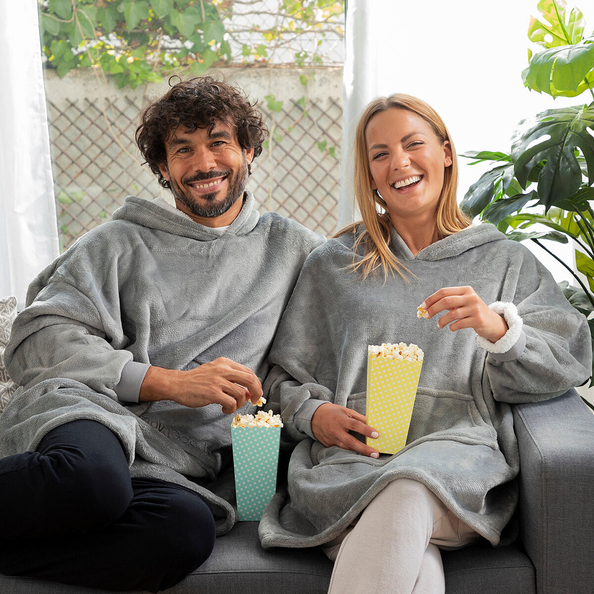 Innovagoods Oversized Sweatshirt Met Fleece Swug Innovagoods